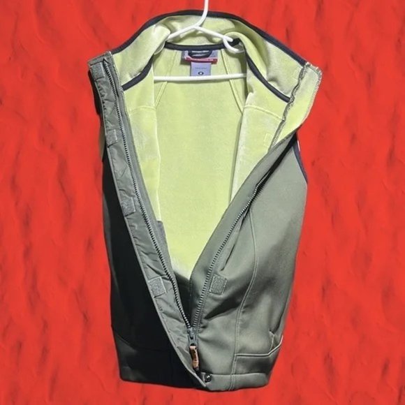 Columbia Womens Convertboard Green VestZip Front - Picture 3 of 8